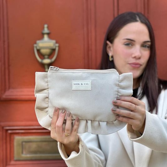 Ruffle Pouch